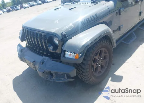 2021 Jeep Gladiator Willys 4X4 from USA, damaged, VIN 1C6HJTAG6ML523886